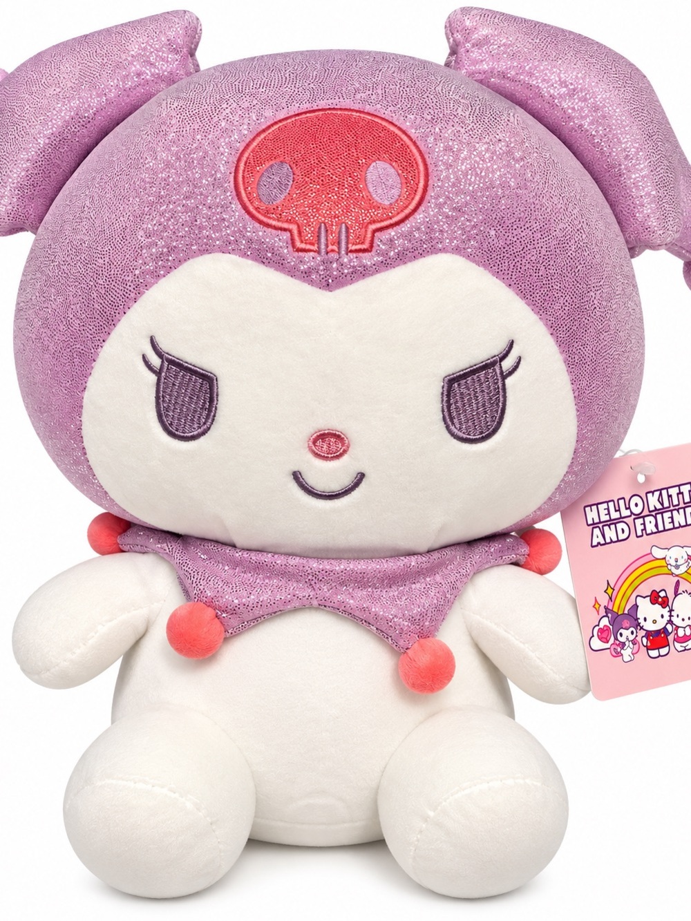 Sanrio Hello Kitty and Friends Kuromi Sparkle Spandex Plush Toy